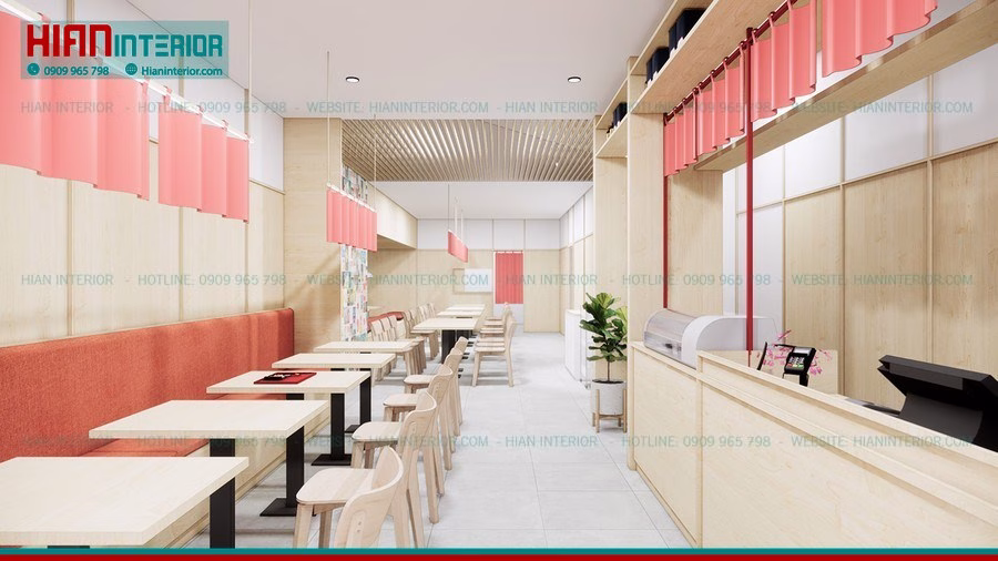 Giá Thiết Kế Nhà Hàng Nhật