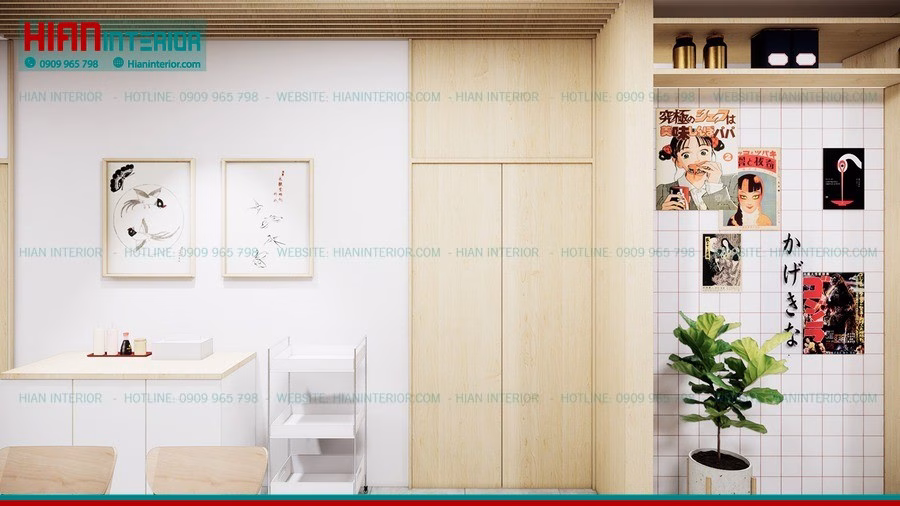 Giá Thiết Kế Nhà Hàng Nhật