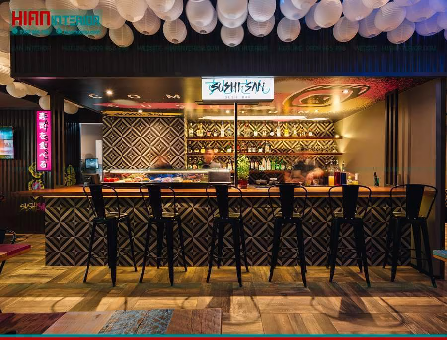 Thiết Kế Nhà Hàng Nhật Tinh Tế