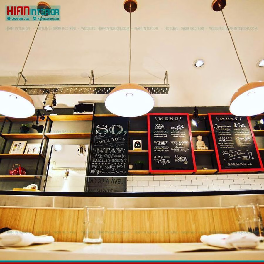 Thi Công Nhà Hàng Nhật Tinh Tế