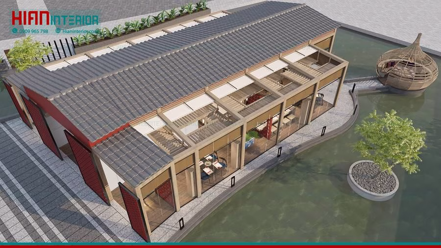 Báo Giá Nhà Hàng Nhật Hiện Đại