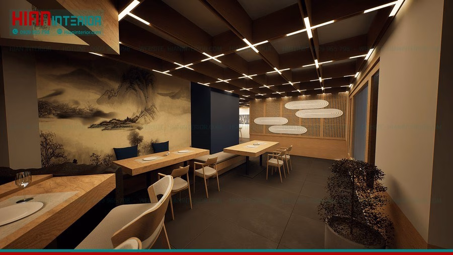 Nhà Hàng Nhật Phong Cách Muji