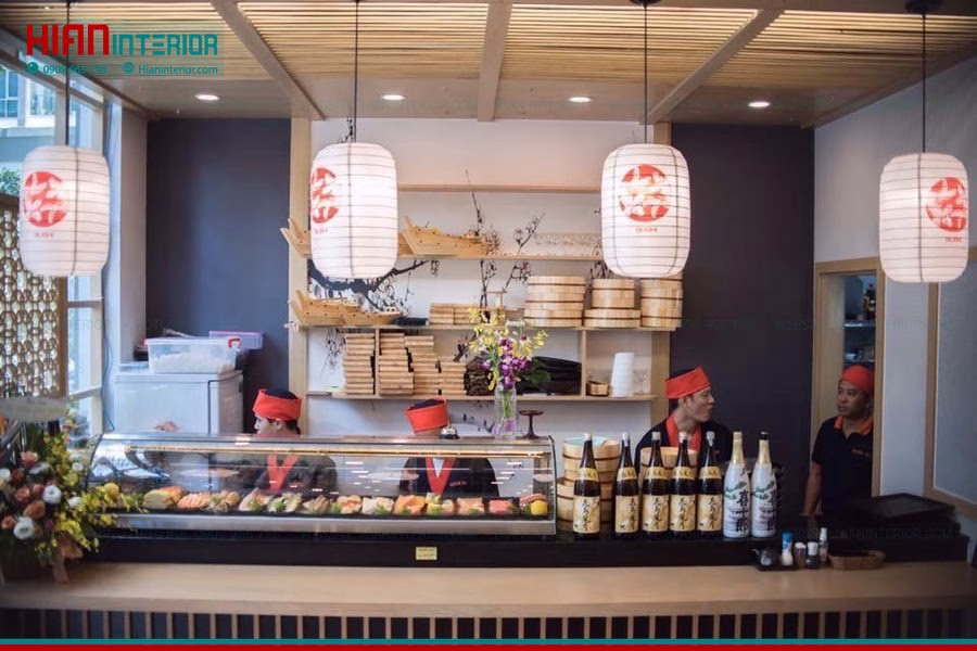 Nhà Hàng Sushi Hiện Đại
