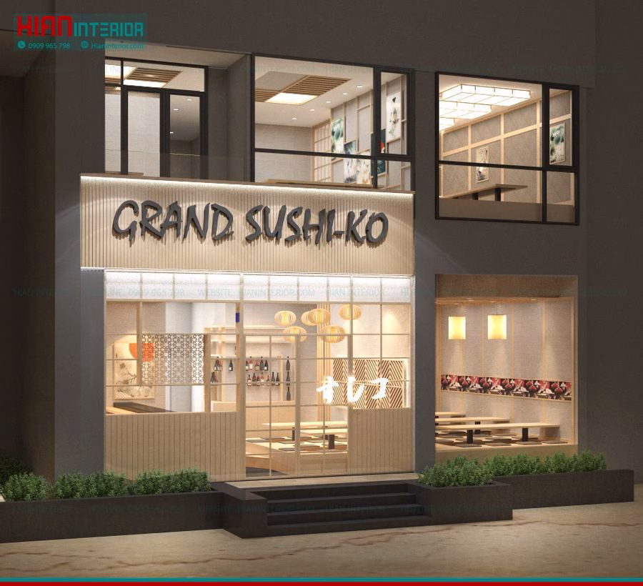 Nhà Hàng Sushi Hiện Đại