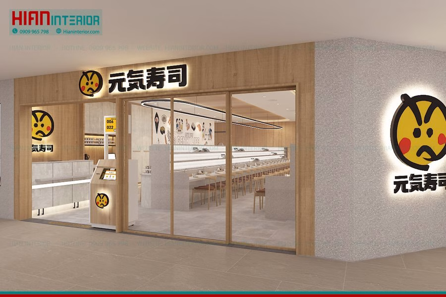Thi Công Nhà Hàng Ramen Nhật