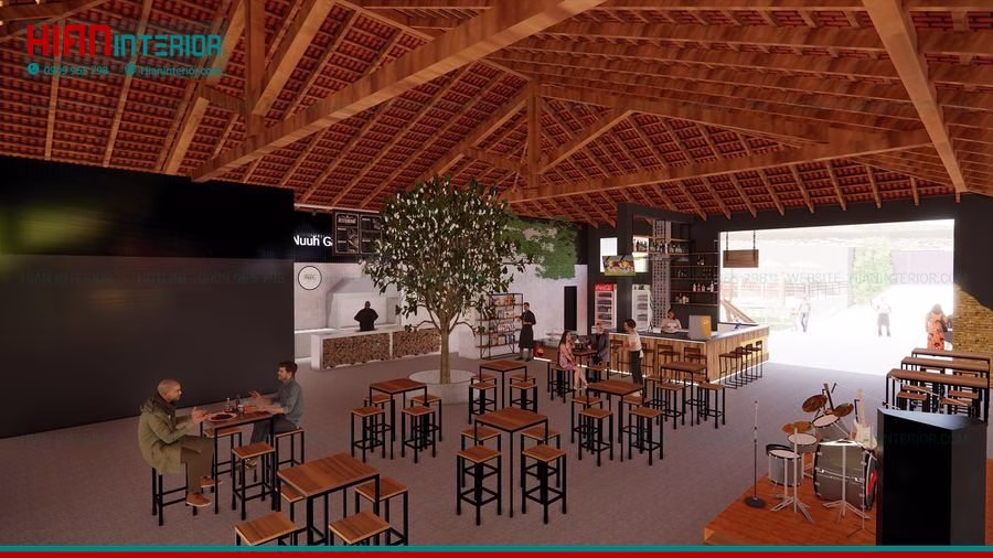 Thi Công Nhà Hàng Izakaya