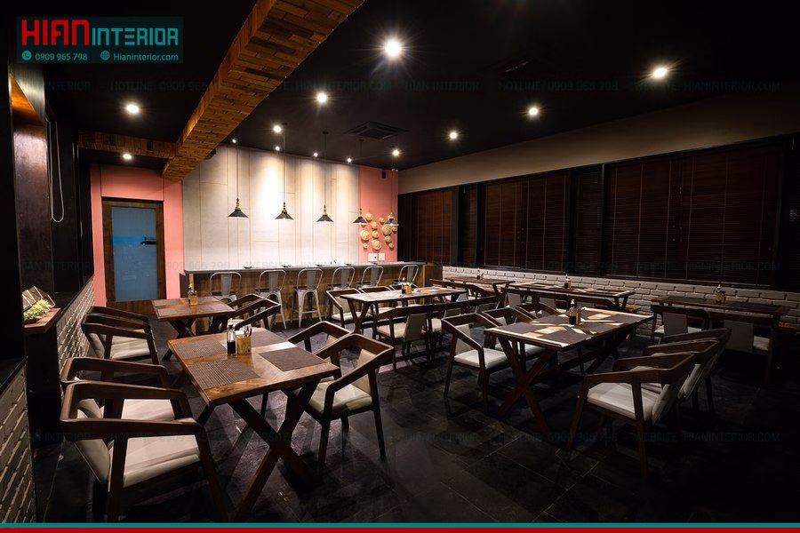 Thiết Kế Nhà Hàng Sashimi