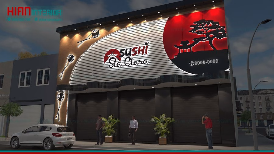 Nhà Hàng Sashimi Phong Cách Nhật