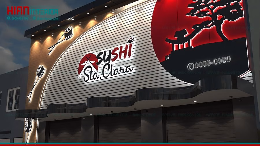 Nhà Hàng Sashimi Phong Cách Nhật