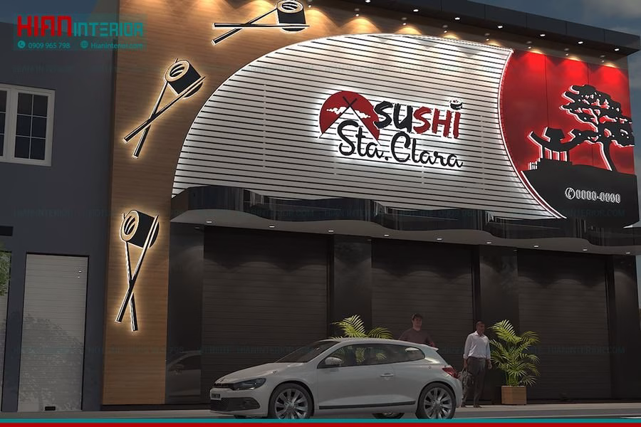 Nhà Hàng Sashimi Phong Cách Nhật