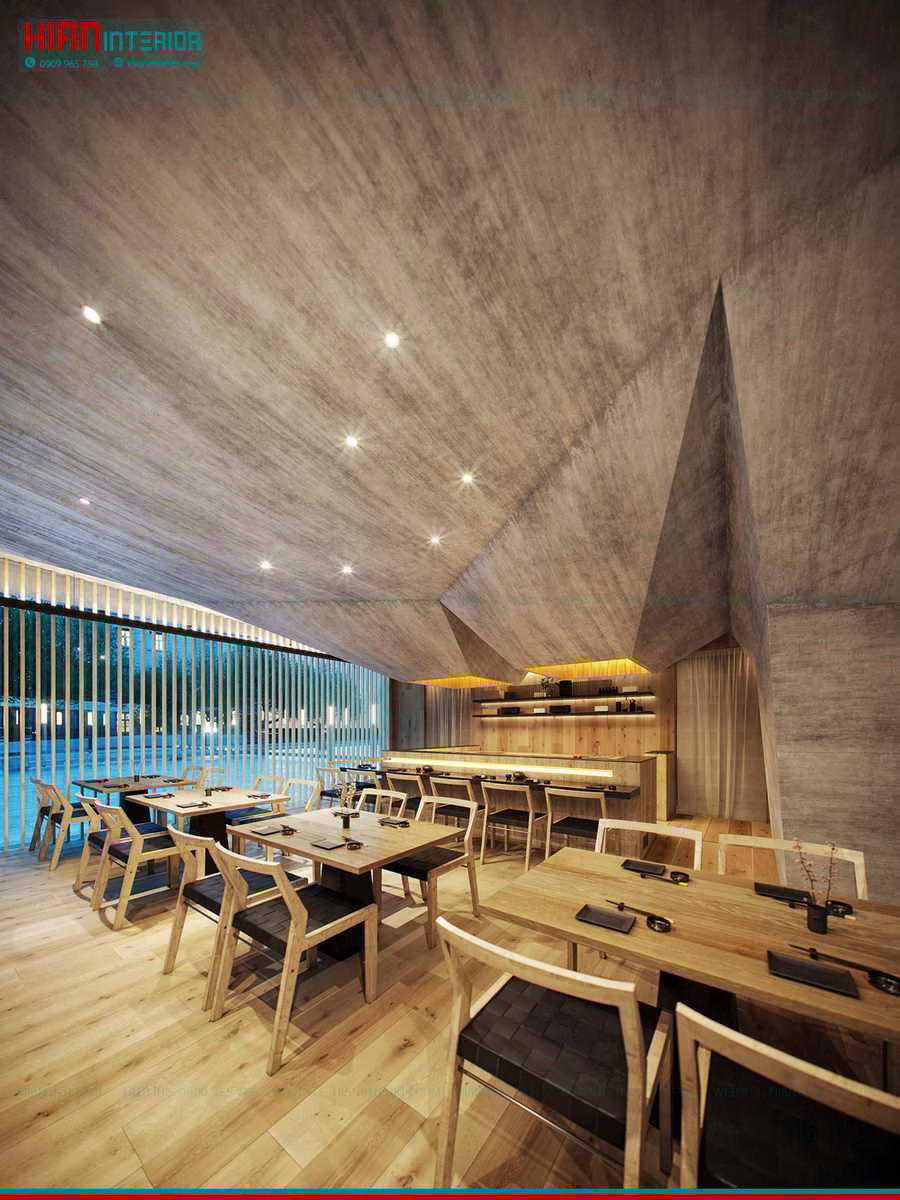 Thiết Kế Nhà Hàng Teppanyaki