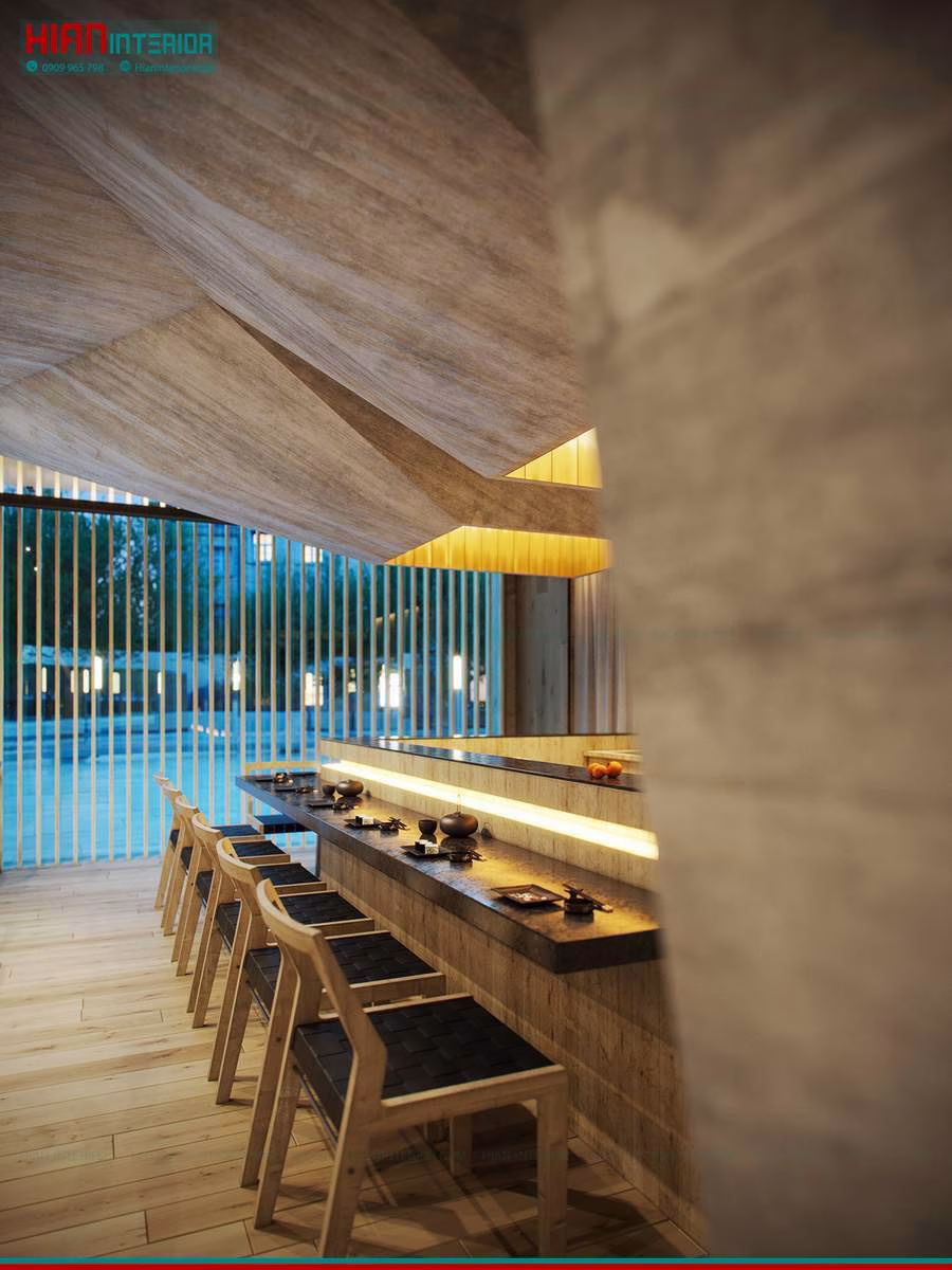 Thiết Kế Nhà Hàng Teppanyaki