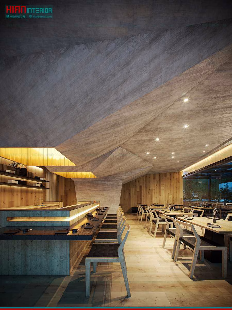 Thiết Kế Nhà Hàng Teppanyaki