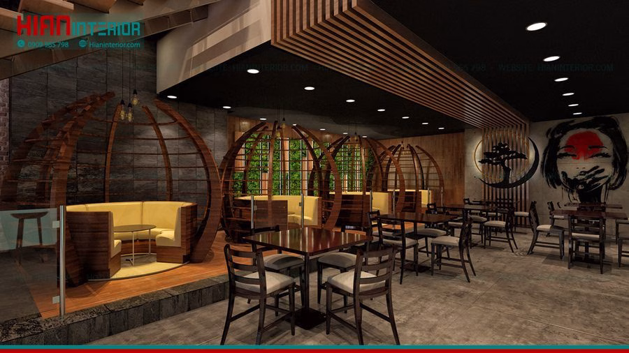 Thi Công Nhà Hàng Teppanyaki