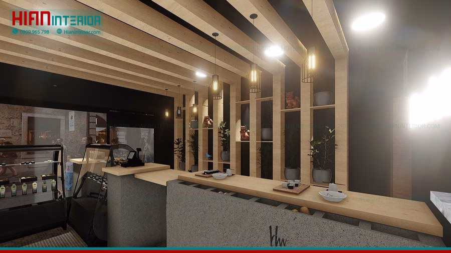 Mẫu Nhà Hàng Nhật Mini Đẹp