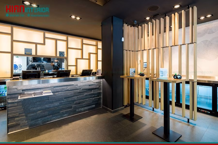 Thi Công Nội Thất Nhà Hàng Nhật