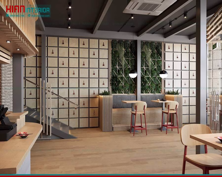 Nội Thất Nhà Hàng Nhật Hiện Đại