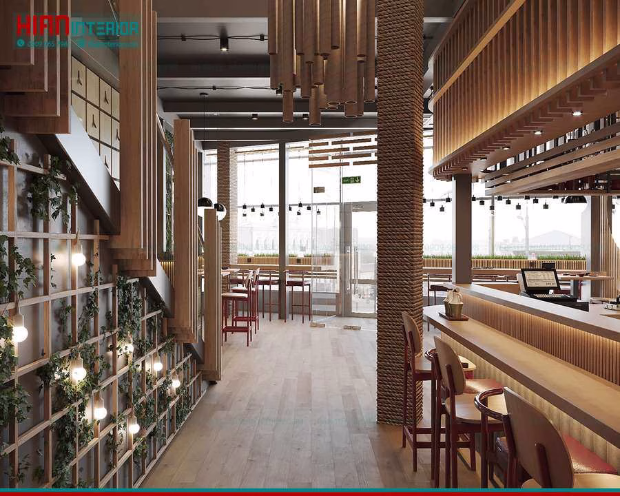 Nội Thất Nhà Hàng Nhật Hiện Đại