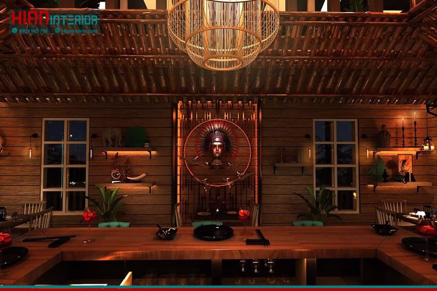 Thi Công Mặt Tiền Nhà Hàng Nhật