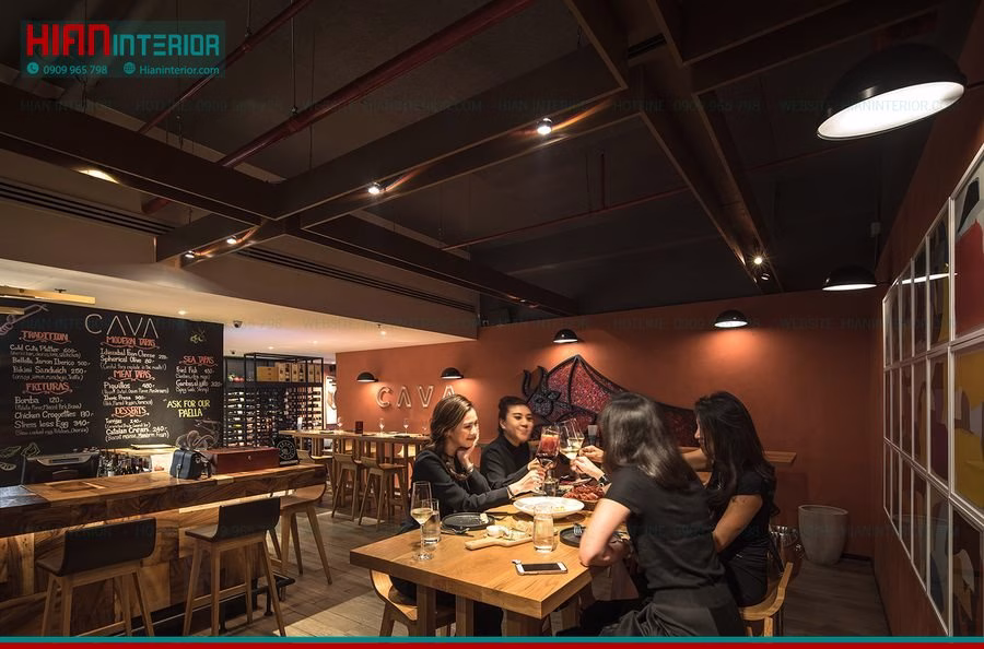 Báo Giá Thiết Kế Nhà Hàng Rượu Vang