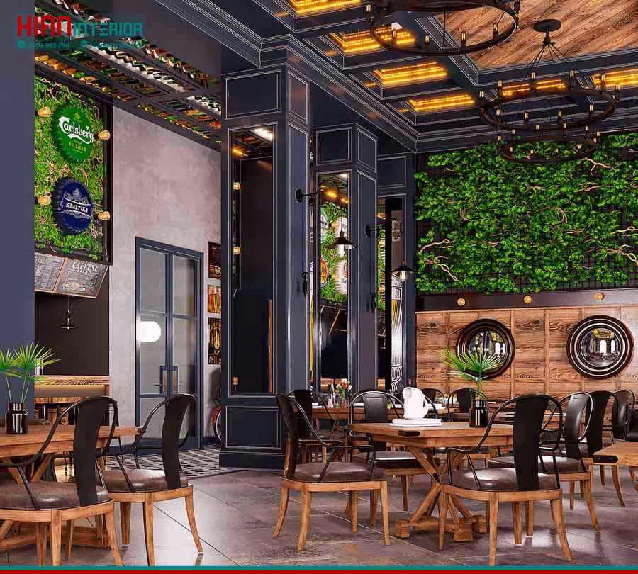 Nội Thất Nhà Hàng Rượu Vang