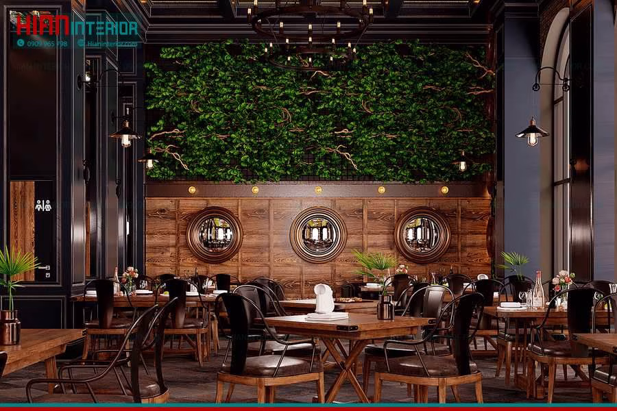 Nội Thất Nhà Hàng Rượu Vang