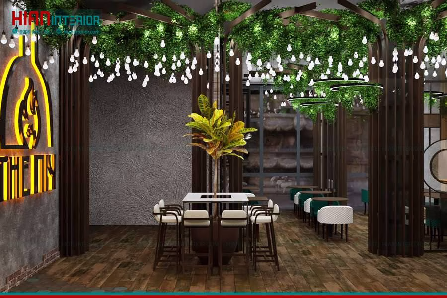 Thiết Kế Nội Thất Nhà Hàng Rượu Vang