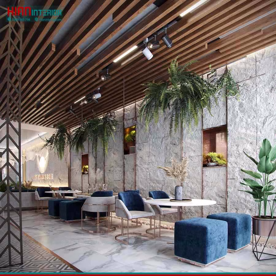 Mặt Tiền Nhà Hàng Rượu Vang