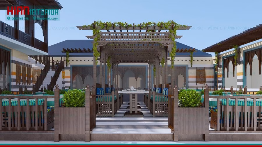Báo Giá Nhà Hàng Sân Vườn