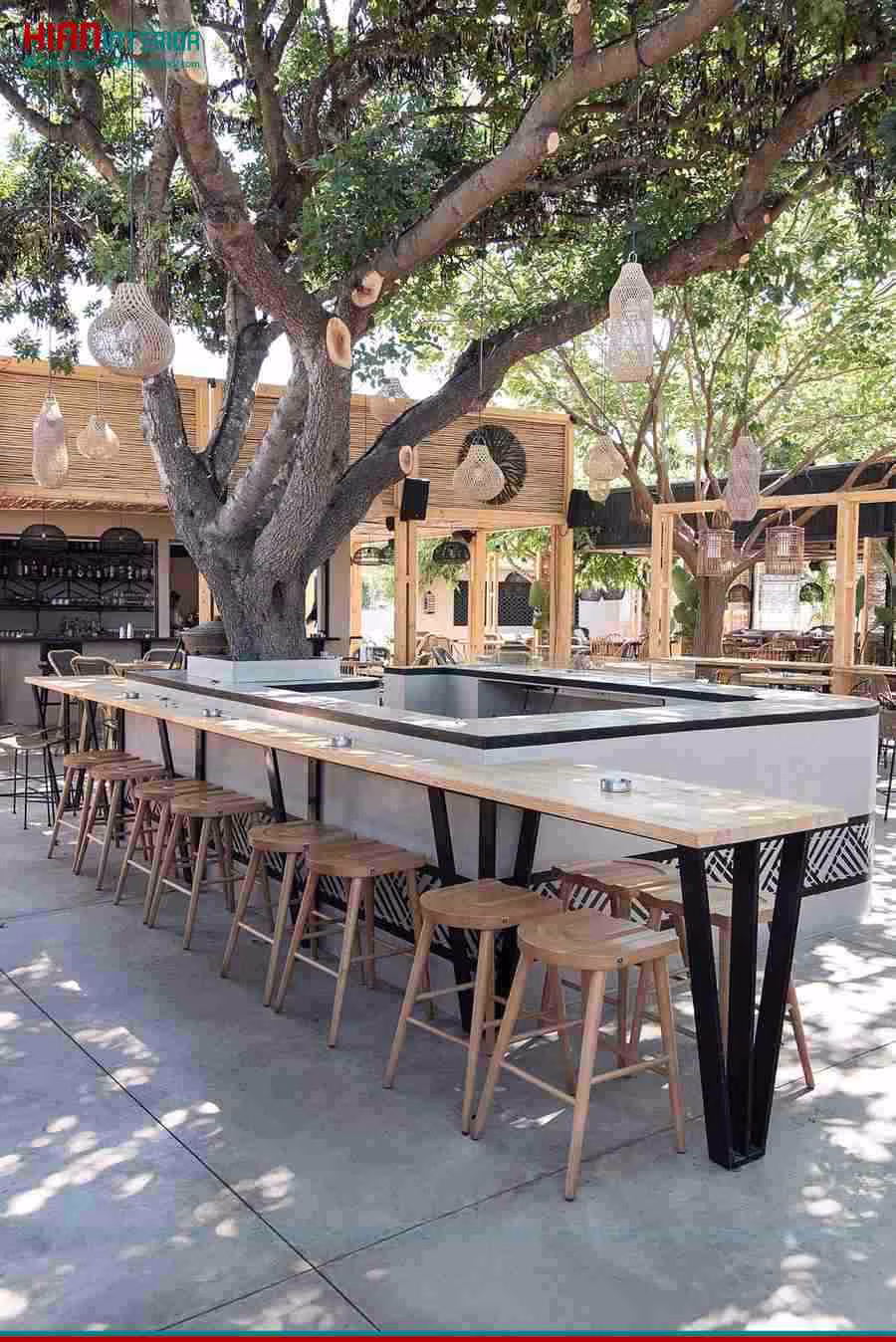 Thi Công Nhà Hàng Sân Vườn Cao Cấp