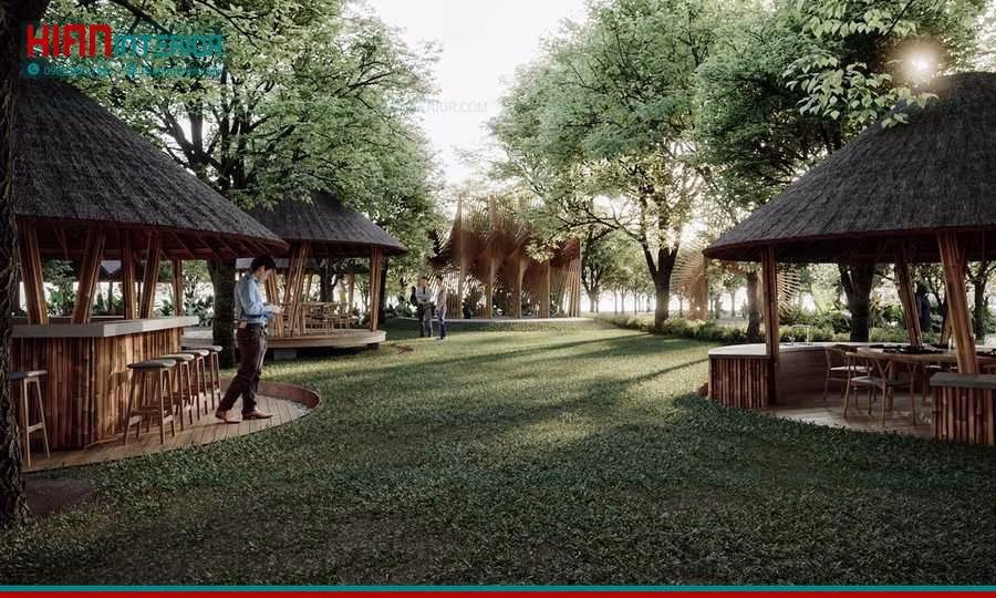 Báo Giá Nhà Hàng Sân Vườn Hiện Đại