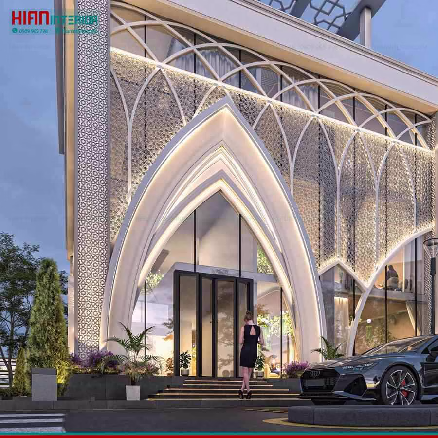 Nhà Hàng Tân Cổ Điển Đẳng Cấp
