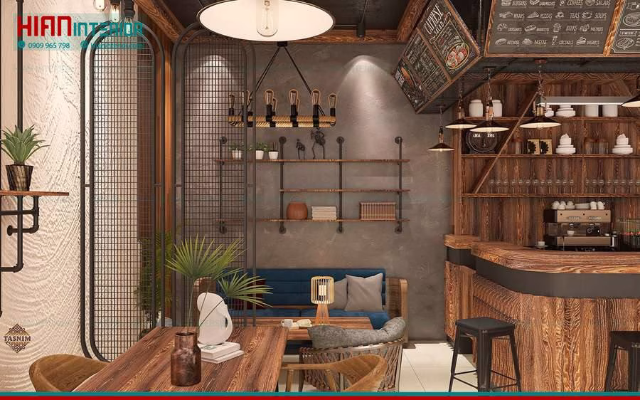 Thiết Kế Nhà Hàng Thức Ăn Nhanh Tiện Nghi