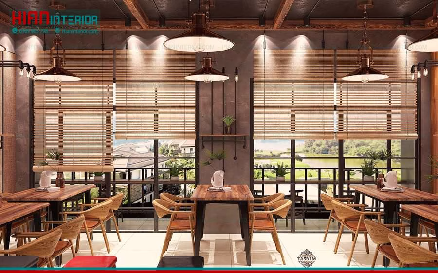 Thiết Kế Nhà Hàng Thức Ăn Nhanh Tiện Nghi