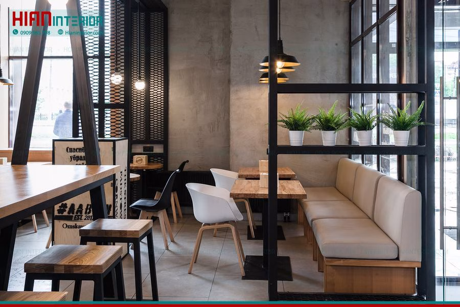 Báo Giá Nhà Hàng Thức Ăn Nhanh Ấn Tượng