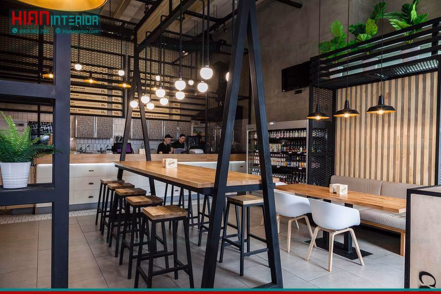 Báo Giá Nhà Hàng Thức Ăn Nhanh Ấn Tượng