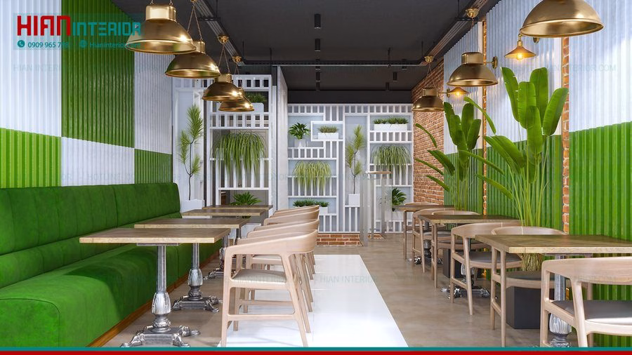 Nhà Hàng Fast Food Chuyên Nghiệp