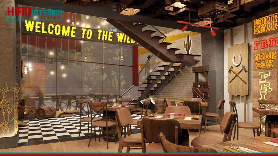 Mẫu Quán Fast Food Đẹp