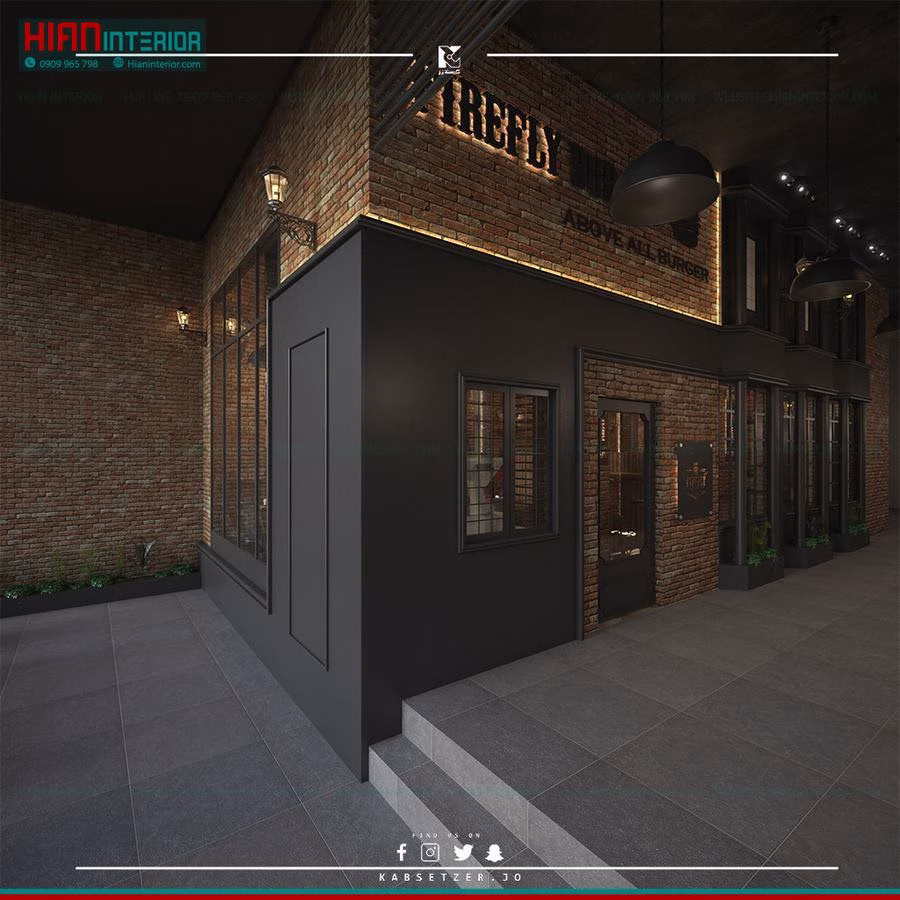 Quán Fast Food Hiện Đại