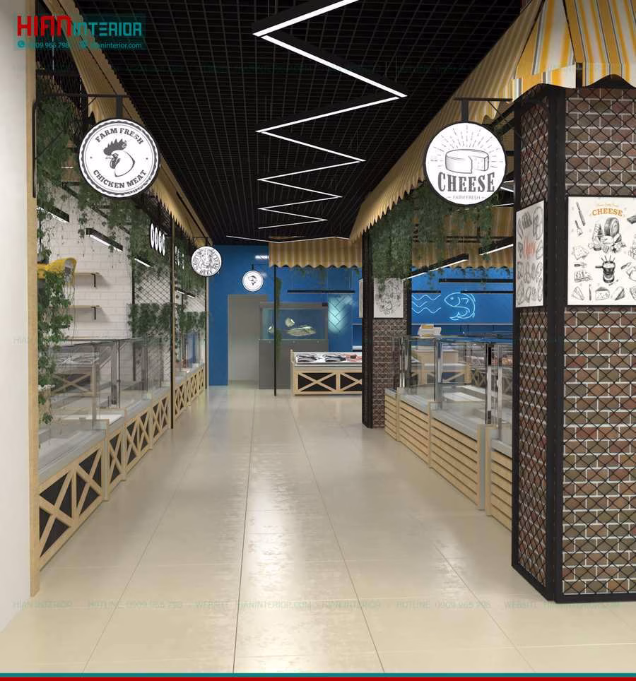 Nội Thất Nhà Hàng Thức Ăn Nhanh