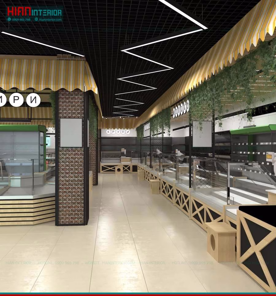 Nội Thất Nhà Hàng Thức Ăn Nhanh