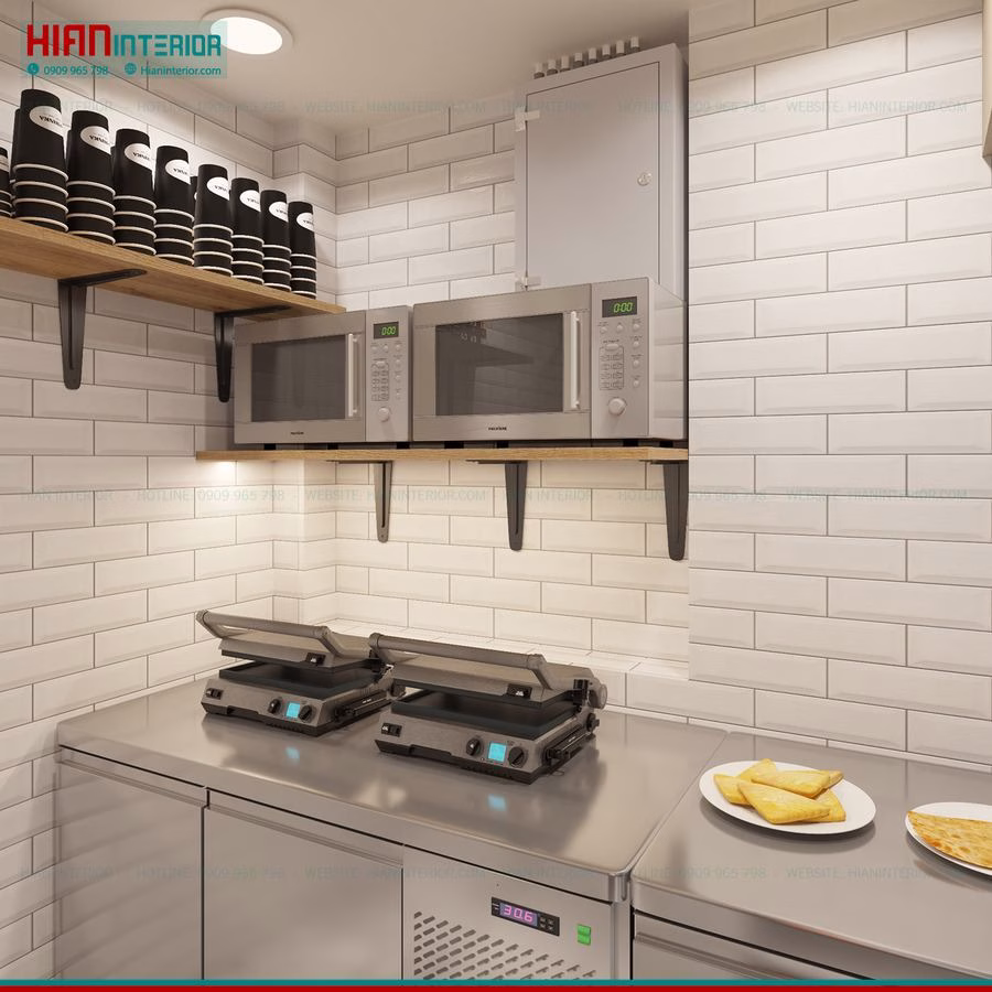 Mẫu Quầy Order Thức Ăn Nhanh