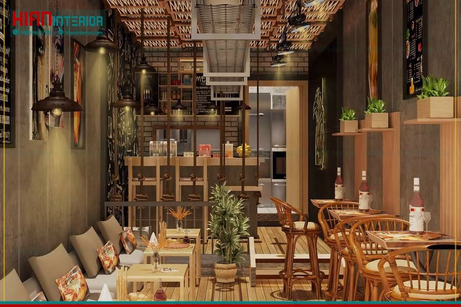 Thi Công Khu Bếp Thức Ăn Nhanh