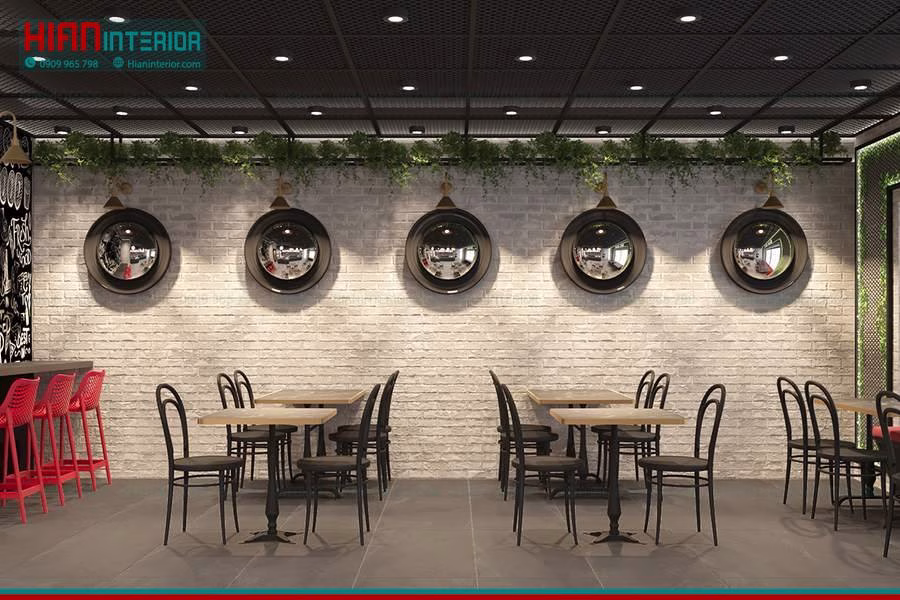 Khu Bếp Nhà Hàng Thức Ăn Nhanh