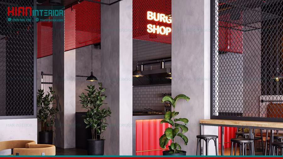 Thiết Kế Bếp Nhà Hàng Fast Food