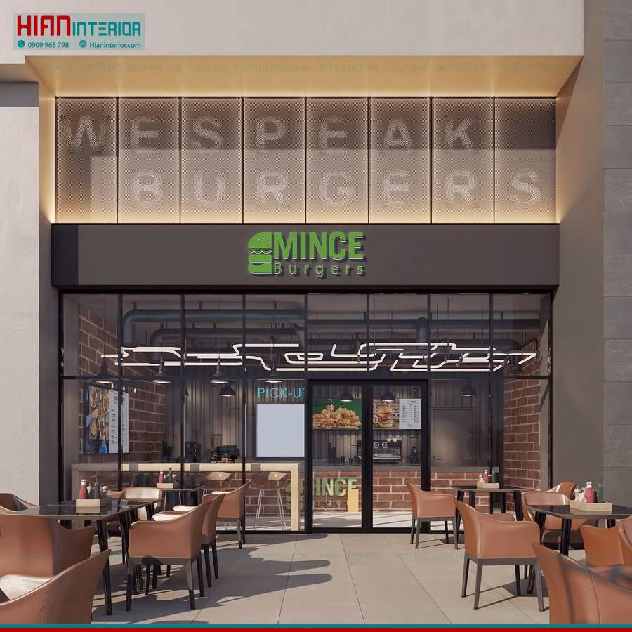 Thi Công Bếp Nhà Hàng Fast Food