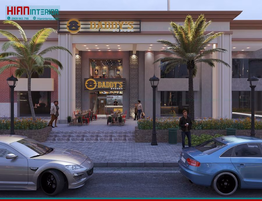 Thi Công Nhà Hàng Gà Rán