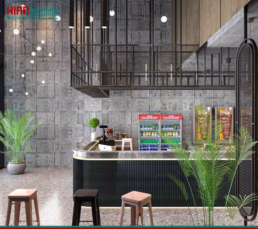 Thiết Kế Nhà Hàng Burger