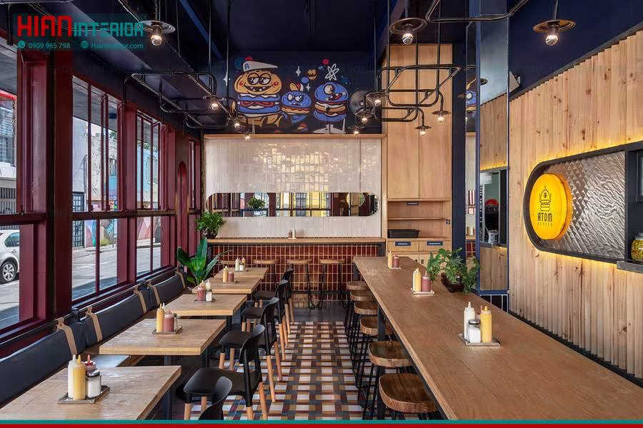 Thiết Kế Quán Pizza