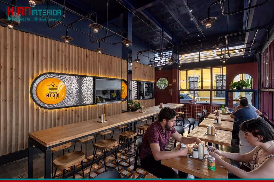 Thiết Kế Quán Pizza